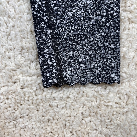 Lululemon‎ Align High Rise Pant Speckled Print Black White Size 4 - Picture 4 of 9